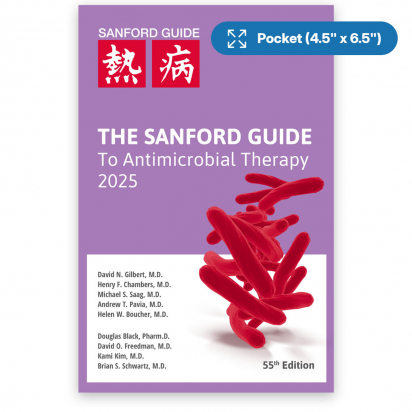 The Sanford Guide to Antimicrobial Therapy 2025 (55th edition)