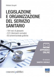 Legislazione e organizzazione del servizio sanitario