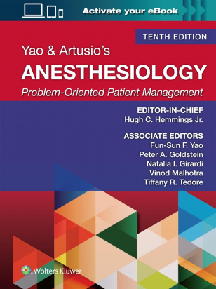 Yao & Artusio's Anesthesiology, Tenth edition