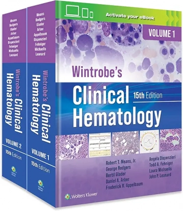 Wintrobe's Clinical Hematology Fifteenth edition