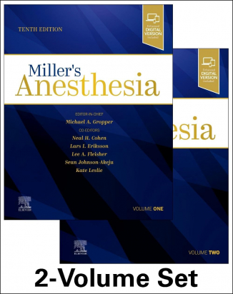 Miller's Anesthesia, 2-Volume Set, 10th Edition