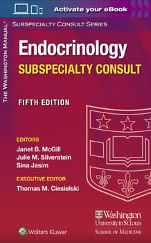 The Washington Manual Endocrinology Subspecialty Consult Fifth edition
